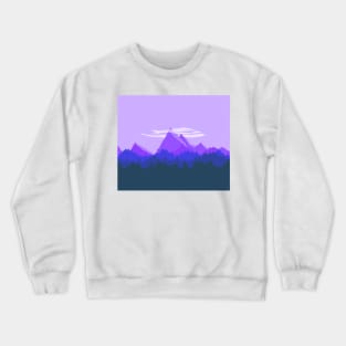 Purple Mountain Crewneck Sweatshirt